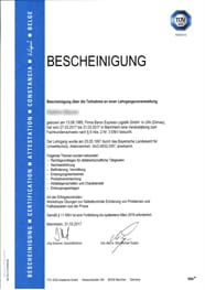 Bescheinigung-TUEV-SUED